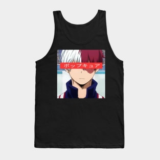 Todoroki & The pop cure box logo Tank Top